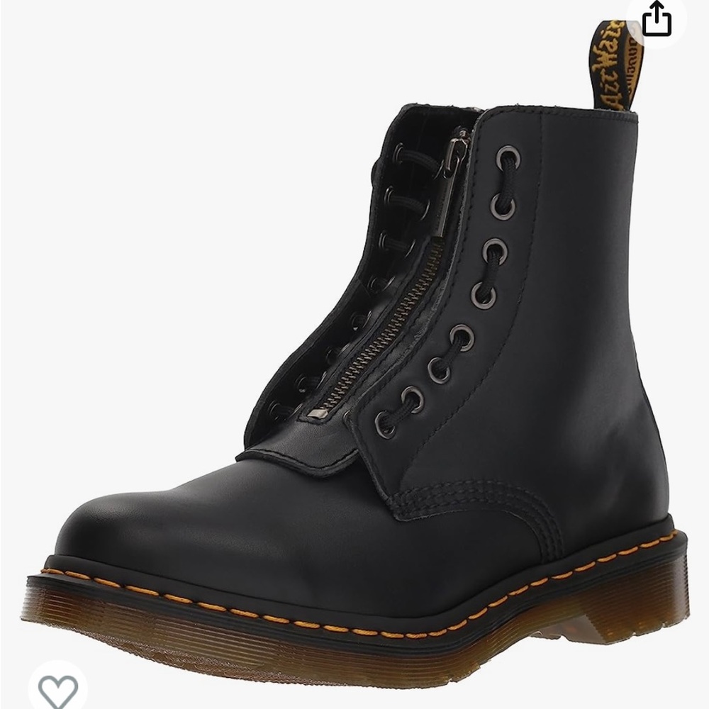Dr Martens Womens 1460 Pascal Zip FRNT Mid Calf Boots